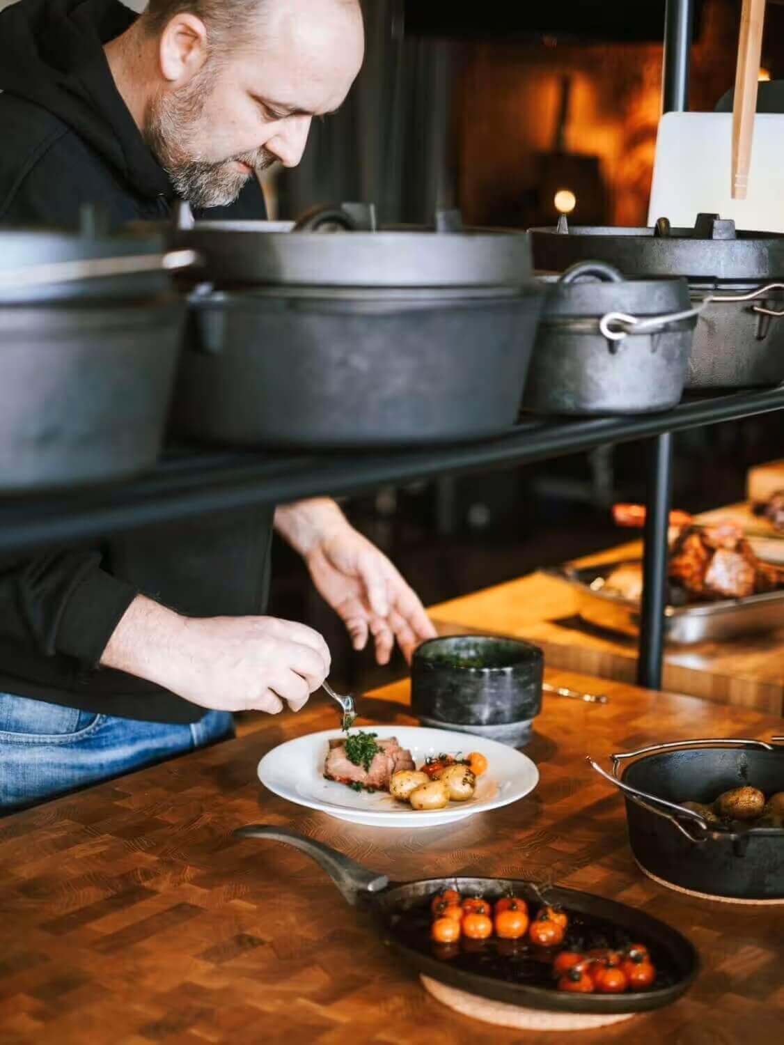 Grillcenter Nord Events - Zubereitung Gericht